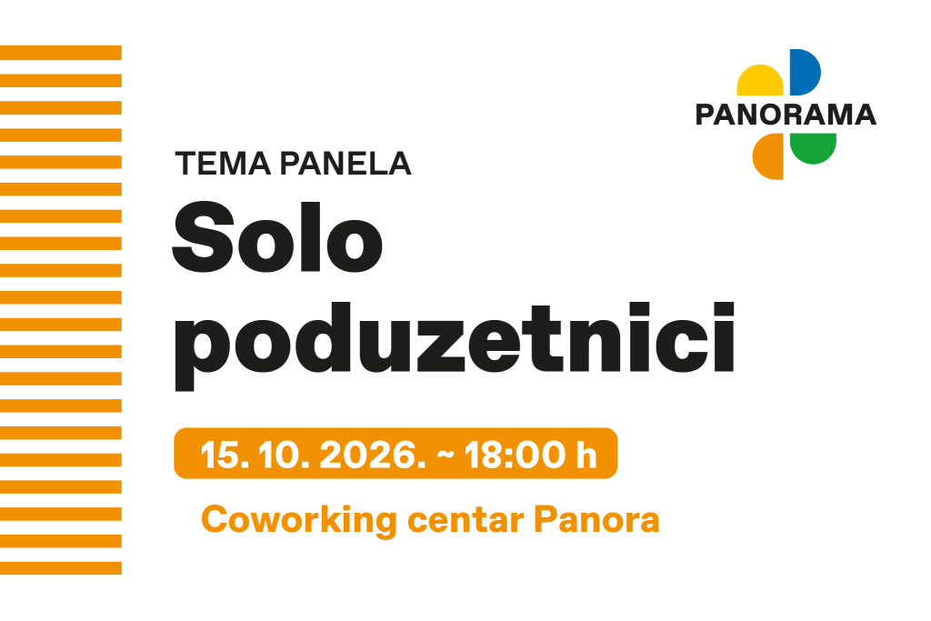 Poziv na Panoramu: Solo poduzetnici